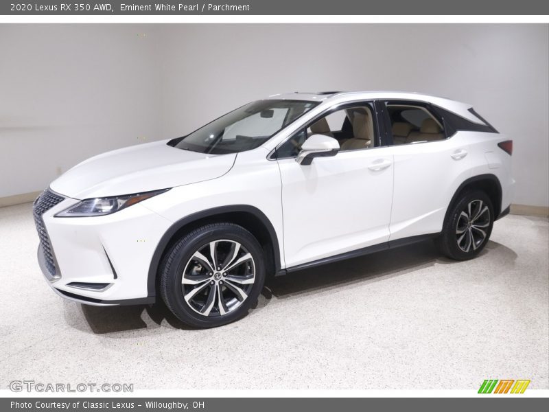 Eminent White Pearl / Parchment 2020 Lexus RX 350 AWD