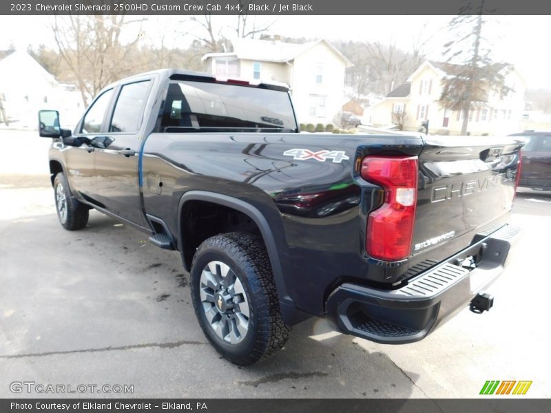 Black / Jet Black 2023 Chevrolet Silverado 2500HD Custom Crew Cab 4x4