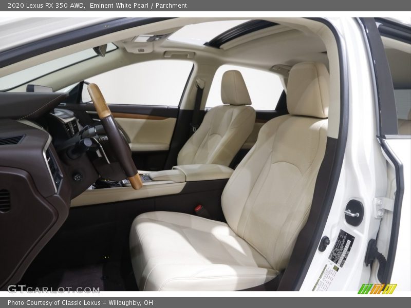 Eminent White Pearl / Parchment 2020 Lexus RX 350 AWD