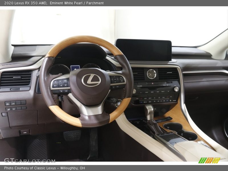 Eminent White Pearl / Parchment 2020 Lexus RX 350 AWD