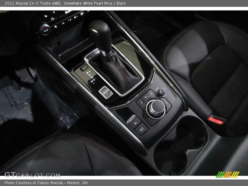 Snowflake White Pearl Mica / Black 2022 Mazda CX-5 Turbo AWD