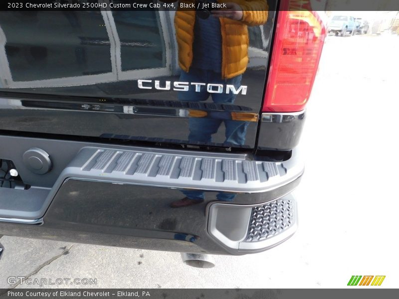 Black / Jet Black 2023 Chevrolet Silverado 2500HD Custom Crew Cab 4x4