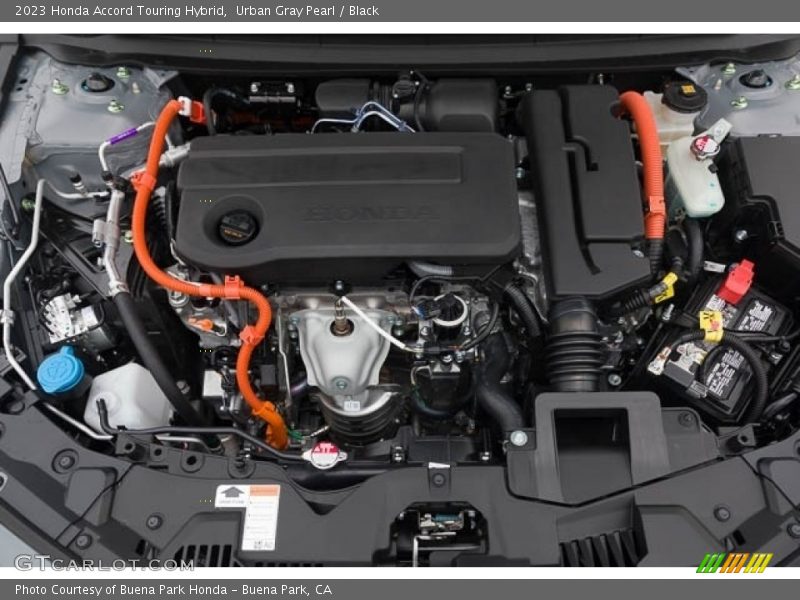 Urban Gray Pearl / Black 2023 Honda Accord Touring Hybrid