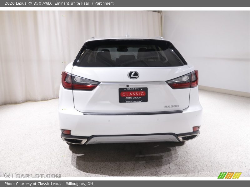Eminent White Pearl / Parchment 2020 Lexus RX 350 AWD