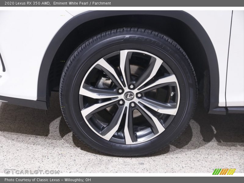 Eminent White Pearl / Parchment 2020 Lexus RX 350 AWD