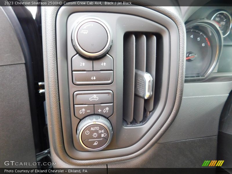 Black / Jet Black 2023 Chevrolet Silverado 2500HD Custom Crew Cab 4x4