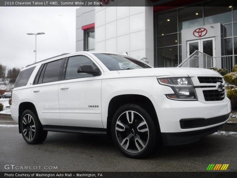 Summit White / Jet Black 2019 Chevrolet Tahoe LT 4WD