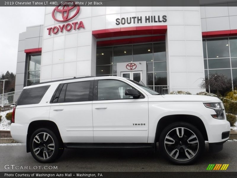 Summit White / Jet Black 2019 Chevrolet Tahoe LT 4WD