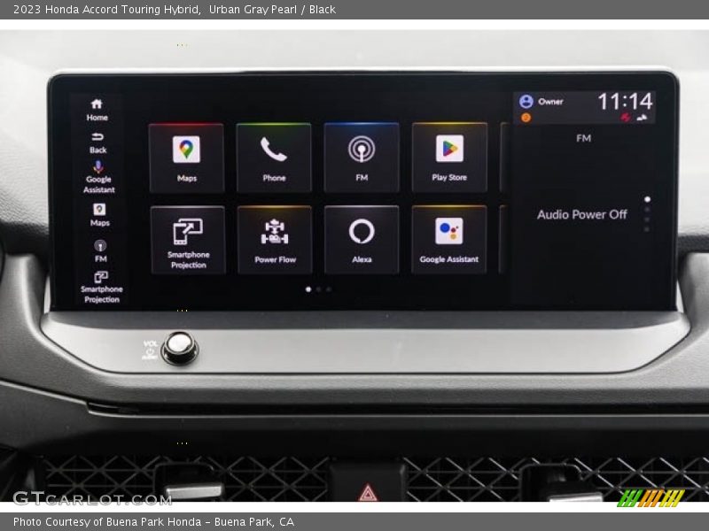 Urban Gray Pearl / Black 2023 Honda Accord Touring Hybrid