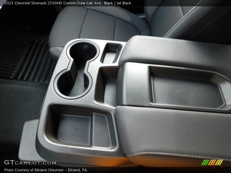 Black / Jet Black 2023 Chevrolet Silverado 2500HD Custom Crew Cab 4x4