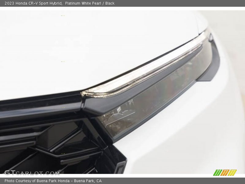Platinum White Pearl / Black 2023 Honda CR-V Sport Hybrid