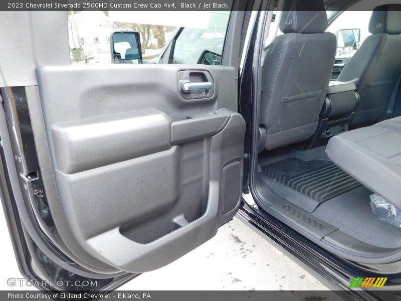 Black / Jet Black 2023 Chevrolet Silverado 2500HD Custom Crew Cab 4x4