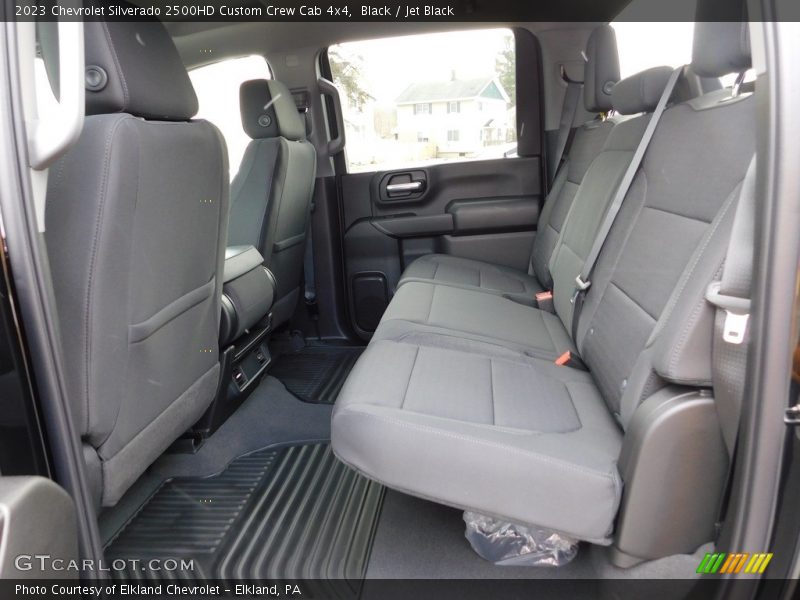 Black / Jet Black 2023 Chevrolet Silverado 2500HD Custom Crew Cab 4x4