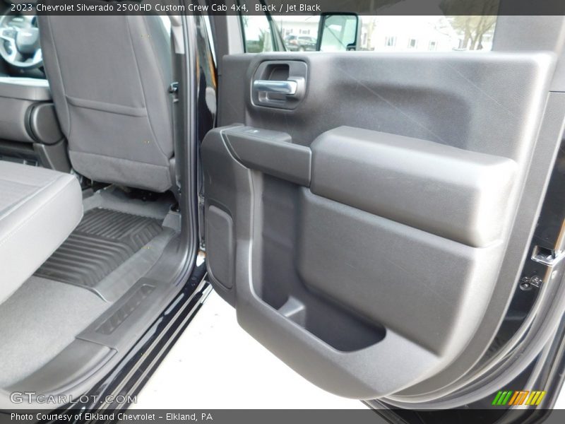 Black / Jet Black 2023 Chevrolet Silverado 2500HD Custom Crew Cab 4x4