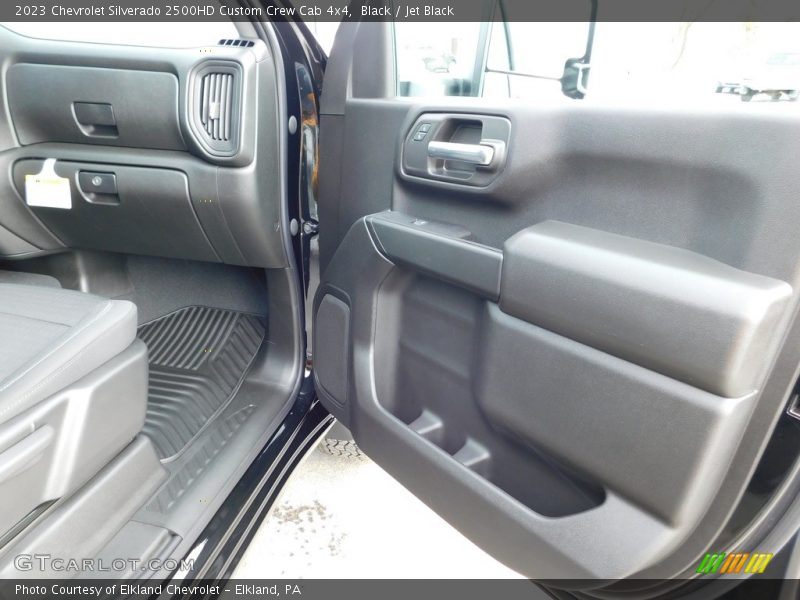 Black / Jet Black 2023 Chevrolet Silverado 2500HD Custom Crew Cab 4x4