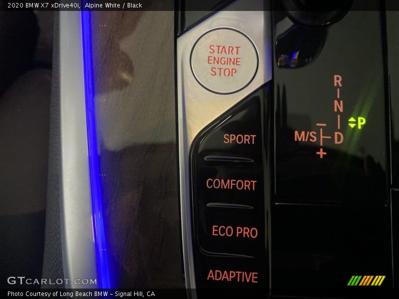 Alpine White / Black 2020 BMW X7 xDrive40i