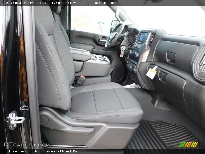 Black / Jet Black 2023 Chevrolet Silverado 2500HD Custom Crew Cab 4x4