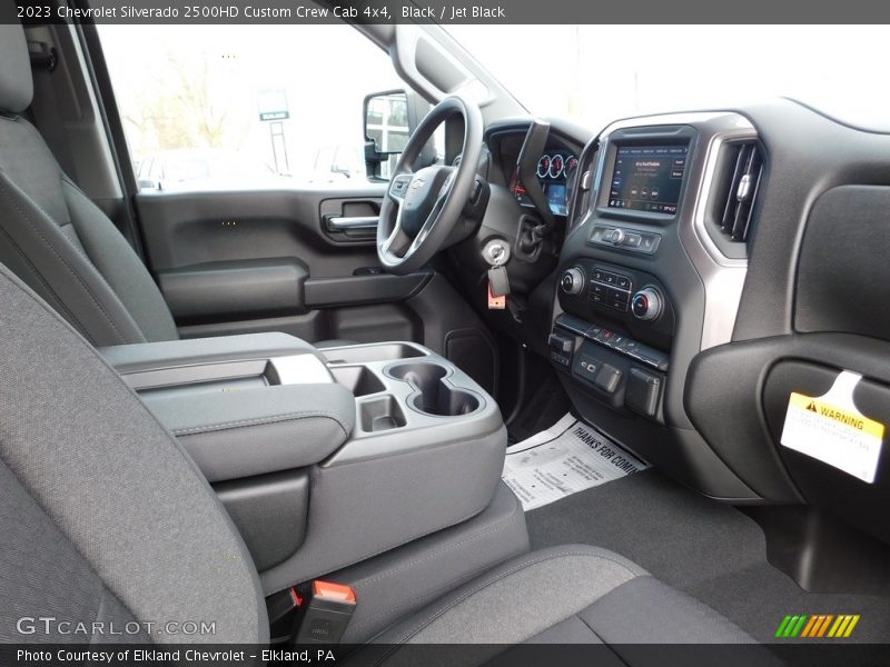 Black / Jet Black 2023 Chevrolet Silverado 2500HD Custom Crew Cab 4x4