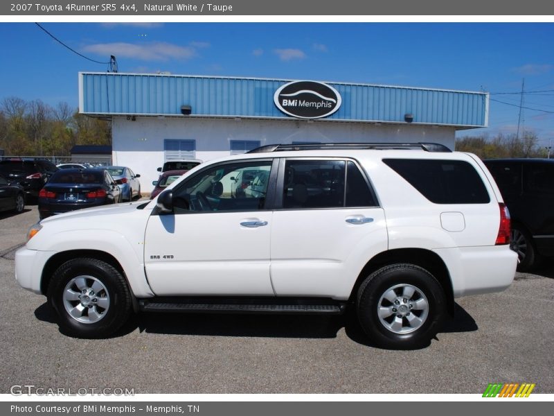 Natural White / Taupe 2007 Toyota 4Runner SR5 4x4