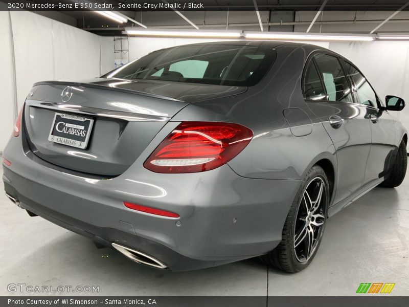 Selenite Grey Metallic / Black 2020 Mercedes-Benz E 350 Sedan