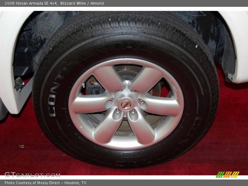 Blizzard White / Almond 2008 Nissan Armada SE 4x4