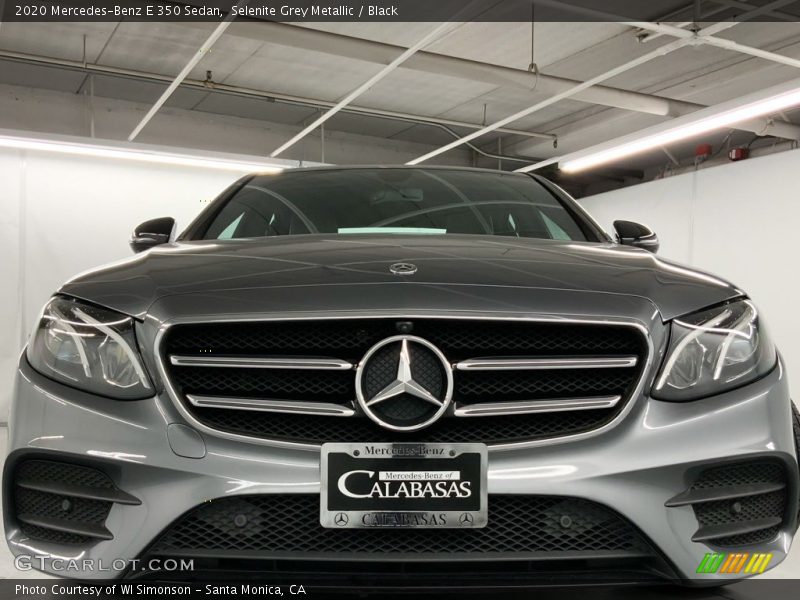 Selenite Grey Metallic / Black 2020 Mercedes-Benz E 350 Sedan