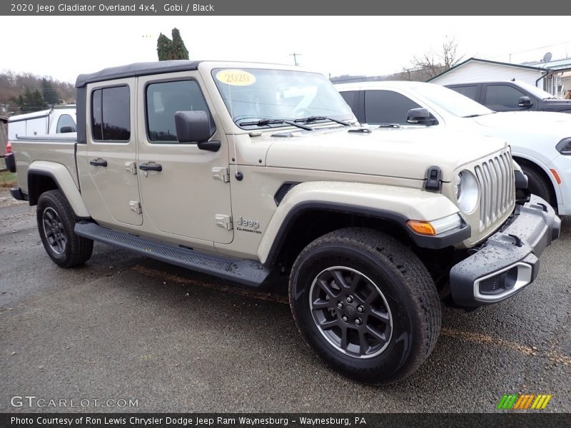 Gobi / Black 2020 Jeep Gladiator Overland 4x4