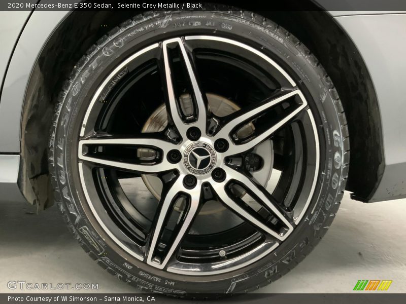 Selenite Grey Metallic / Black 2020 Mercedes-Benz E 350 Sedan