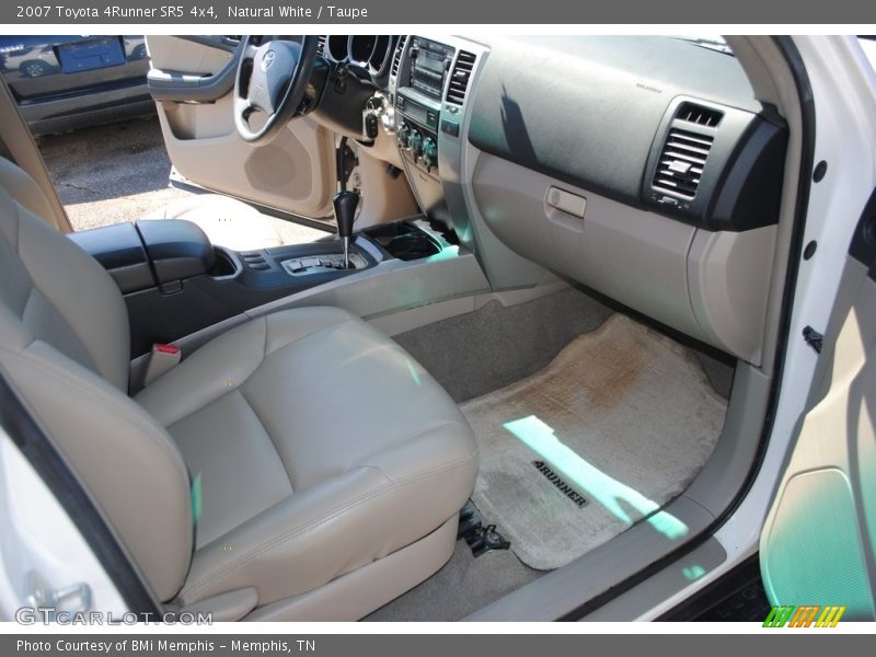 Natural White / Taupe 2007 Toyota 4Runner SR5 4x4