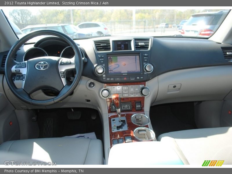 Sizzling Crimson Mica / Ash 2012 Toyota Highlander Limited
