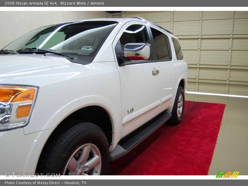 Blizzard White / Almond 2008 Nissan Armada SE 4x4
