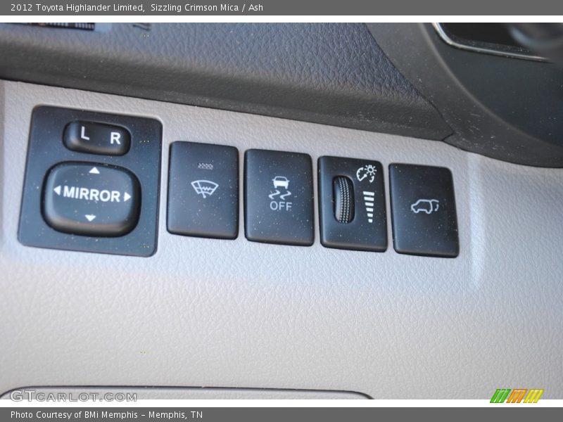 Sizzling Crimson Mica / Ash 2012 Toyota Highlander Limited