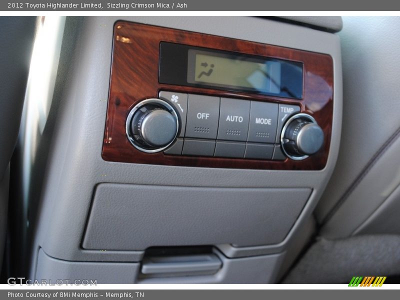 Sizzling Crimson Mica / Ash 2012 Toyota Highlander Limited