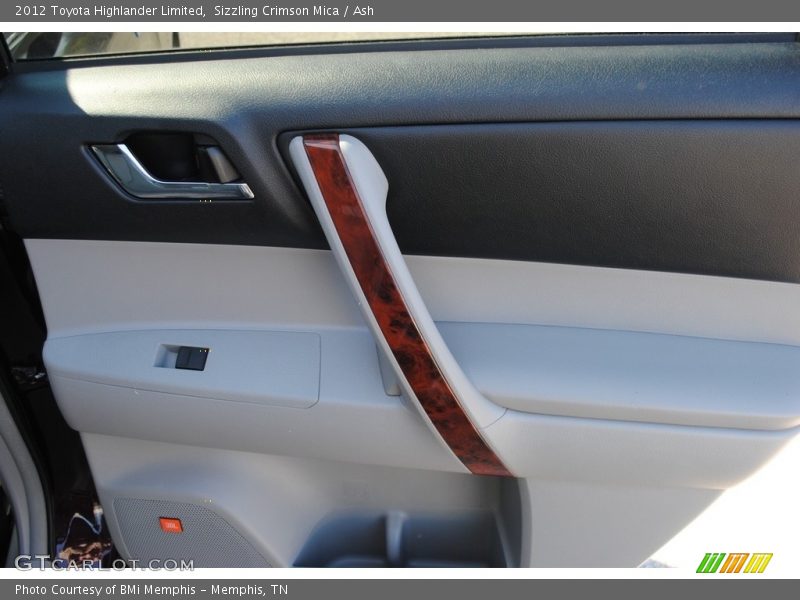 Sizzling Crimson Mica / Ash 2012 Toyota Highlander Limited