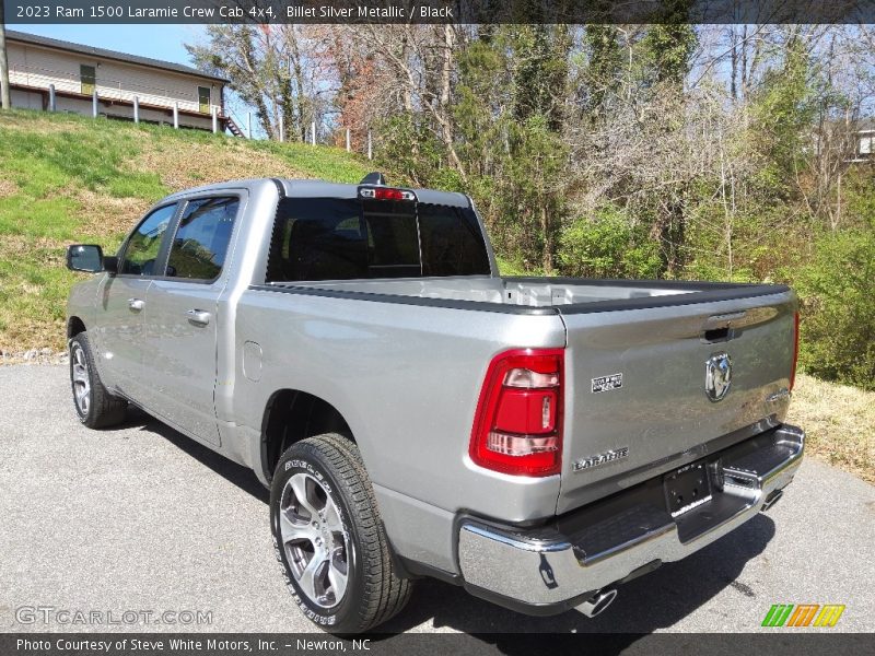 Billet Silver Metallic / Black 2023 Ram 1500 Laramie Crew Cab 4x4