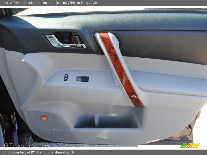 Sizzling Crimson Mica / Ash 2012 Toyota Highlander Limited