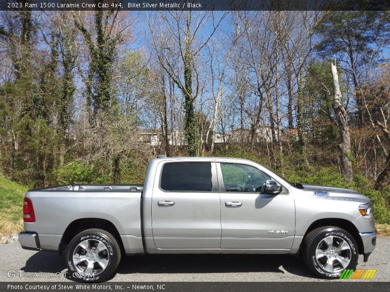  2023 1500 Laramie Crew Cab 4x4 Billet Silver Metallic