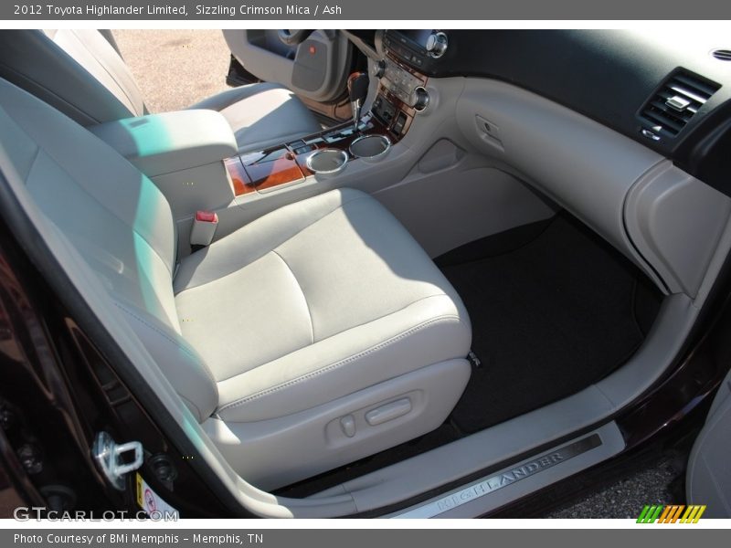 Sizzling Crimson Mica / Ash 2012 Toyota Highlander Limited
