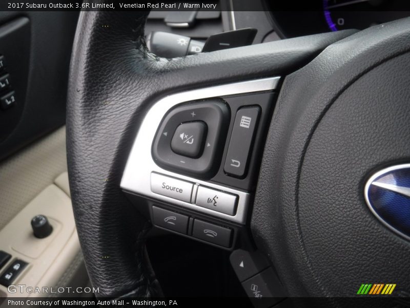  2017 Outback 3.6R Limited Steering Wheel