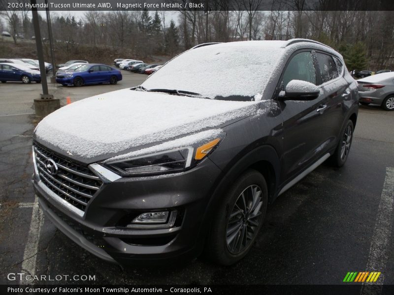 Magnetic Force Metallic / Black 2020 Hyundai Tucson Ultimate AWD