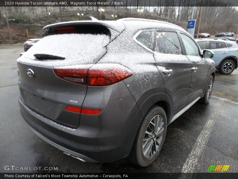 Magnetic Force Metallic / Black 2020 Hyundai Tucson Ultimate AWD