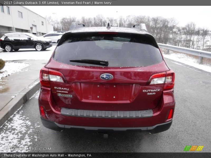 Venetian Red Pearl / Warm Ivory 2017 Subaru Outback 3.6R Limited
