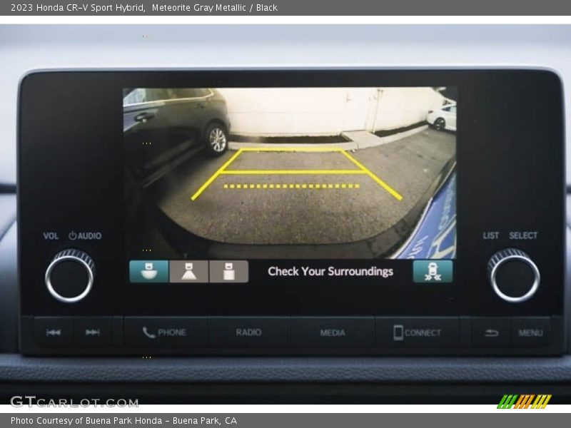 Controls of 2023 CR-V Sport Hybrid