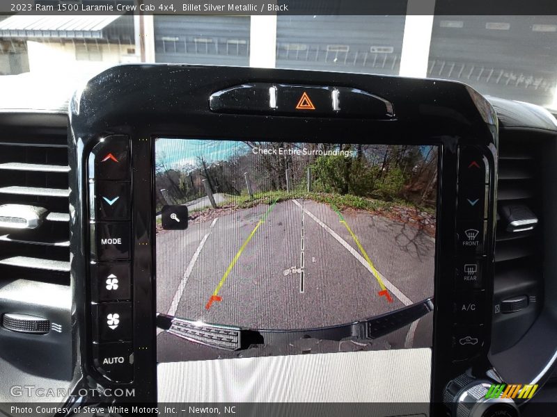 Billet Silver Metallic / Black 2023 Ram 1500 Laramie Crew Cab 4x4