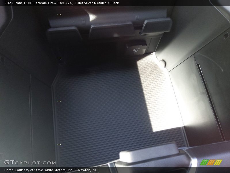 Billet Silver Metallic / Black 2023 Ram 1500 Laramie Crew Cab 4x4