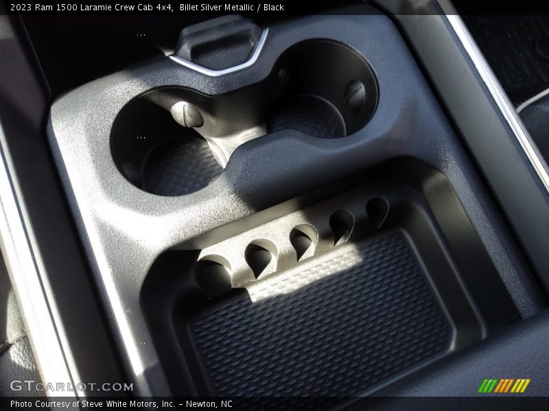 Billet Silver Metallic / Black 2023 Ram 1500 Laramie Crew Cab 4x4