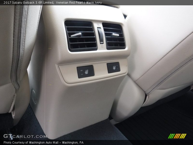 Venetian Red Pearl / Warm Ivory 2017 Subaru Outback 3.6R Limited