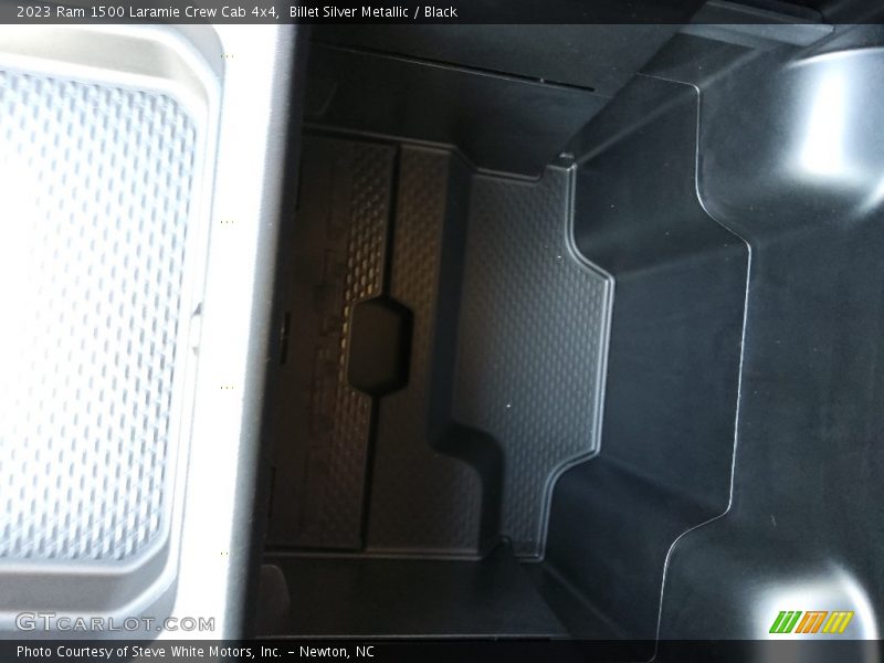Billet Silver Metallic / Black 2023 Ram 1500 Laramie Crew Cab 4x4