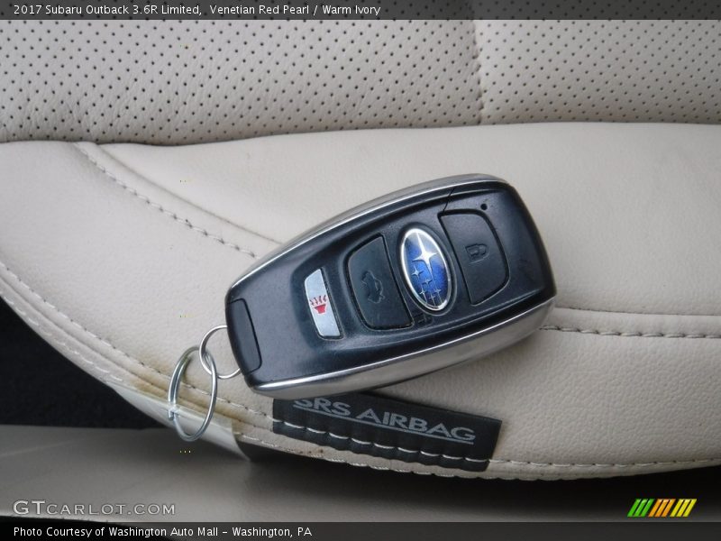 Keys of 2017 Outback 3.6R Limited