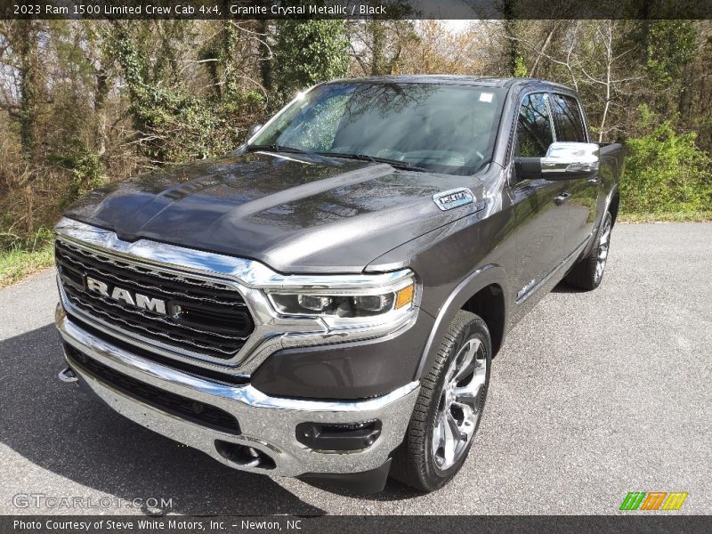 Granite Crystal Metallic / Black 2023 Ram 1500 Limited Crew Cab 4x4
